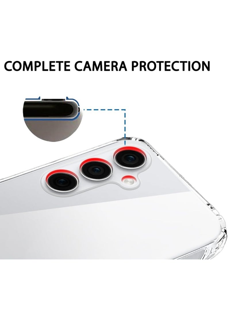 Crystal Clear for Samsung S26 Case Shockproof Protective Phone Case Transparent Thin Slim Cover for Samsung Galaxy S26 - Image 5